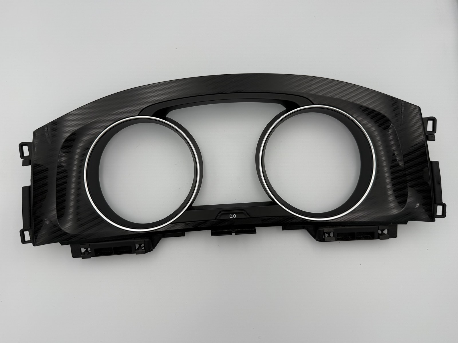 VW GOLF MK7 GTI GREY CARBON EFFECT SPEEDOMETER  CLUSTER SURROUND TRIM 5G0857059