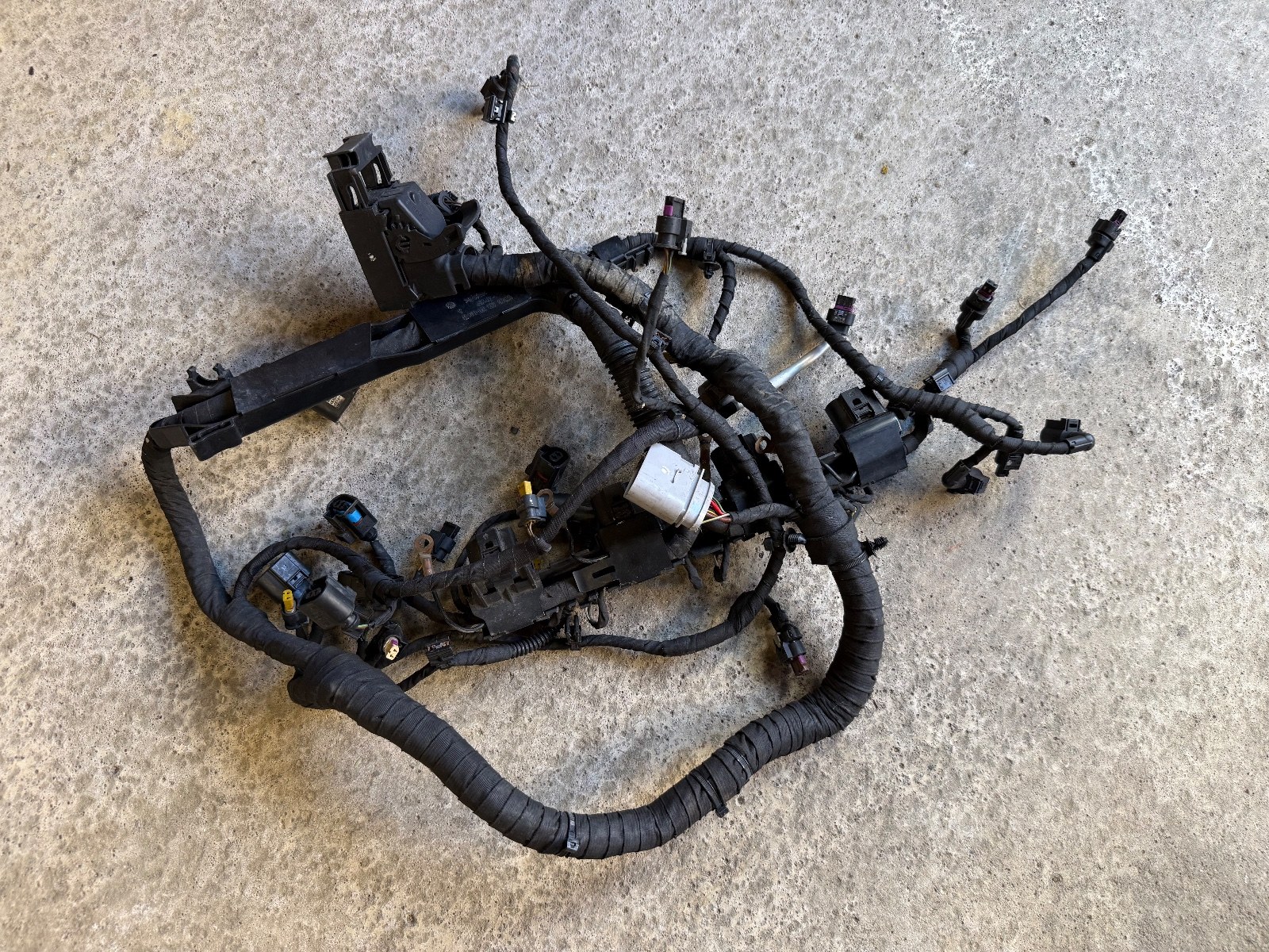 VW GOLF MK7 R 2.0TSI CJXB CJXC ENGINE WIRING LOOM / HARNESS MANUAL 06K972627AN