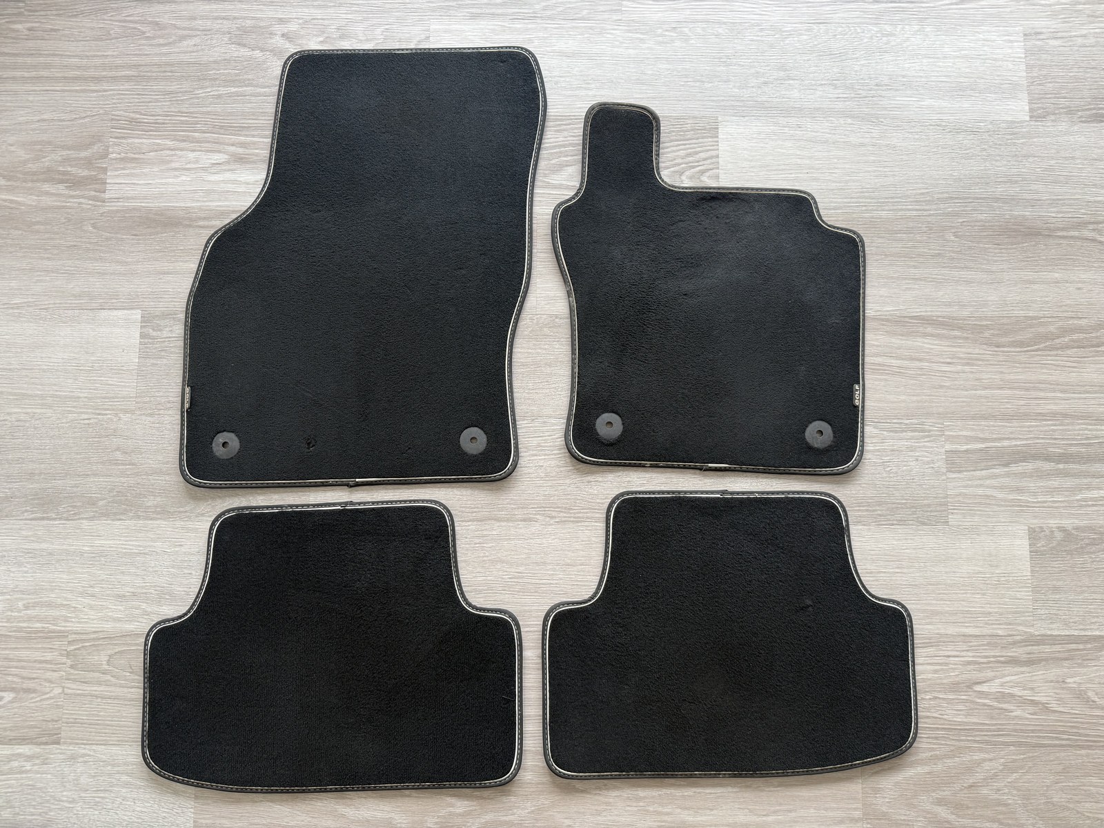 GENUINE VOLKSWAGEN GOLF MK7 7.5 VW 5G2061270WGK FULL PREMIUM LUXURY MAT SET